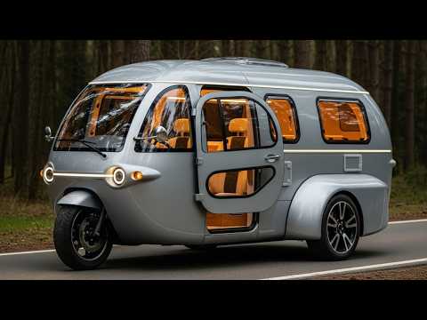 Luxury Metal Camper Home on Wheels You Won’t Believe Exists 😍