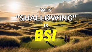 Why “Shallowing” is BS! #golf #golfswing #golftips