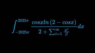 Monster Integral Very interesting !!