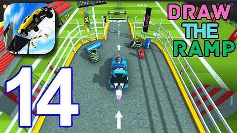 Ramp Car Jumping - Gameplay Walkthrough,Draw Mode - All Cars,All Levels ( iOS, Android ) | Level 14