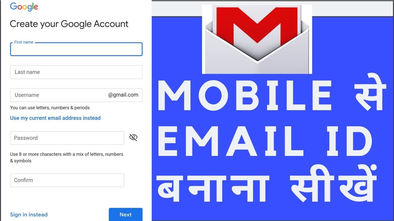 email-id-kaise-banayen-how-to-creat-gmail-account-in-mobile-youtube