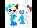 BlueberrySundae gets loud for his viewers|Credit to @SoniaPandaArtist