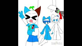 BlueberrySundae gets loud for his viewers|Credit to @SoniaPandaArtist