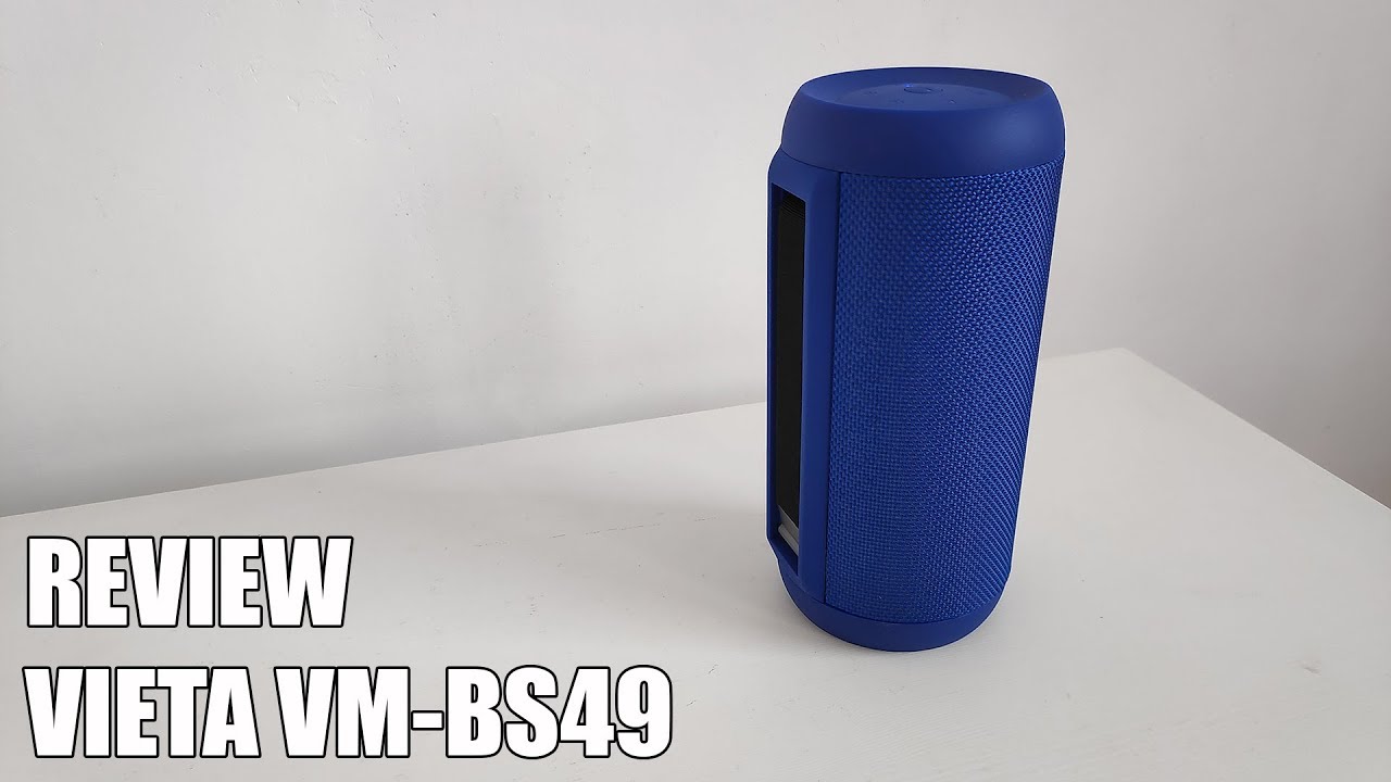 Review Vieta VM-BS49 - Nuevo Altavoz Bluetooth Portatil 