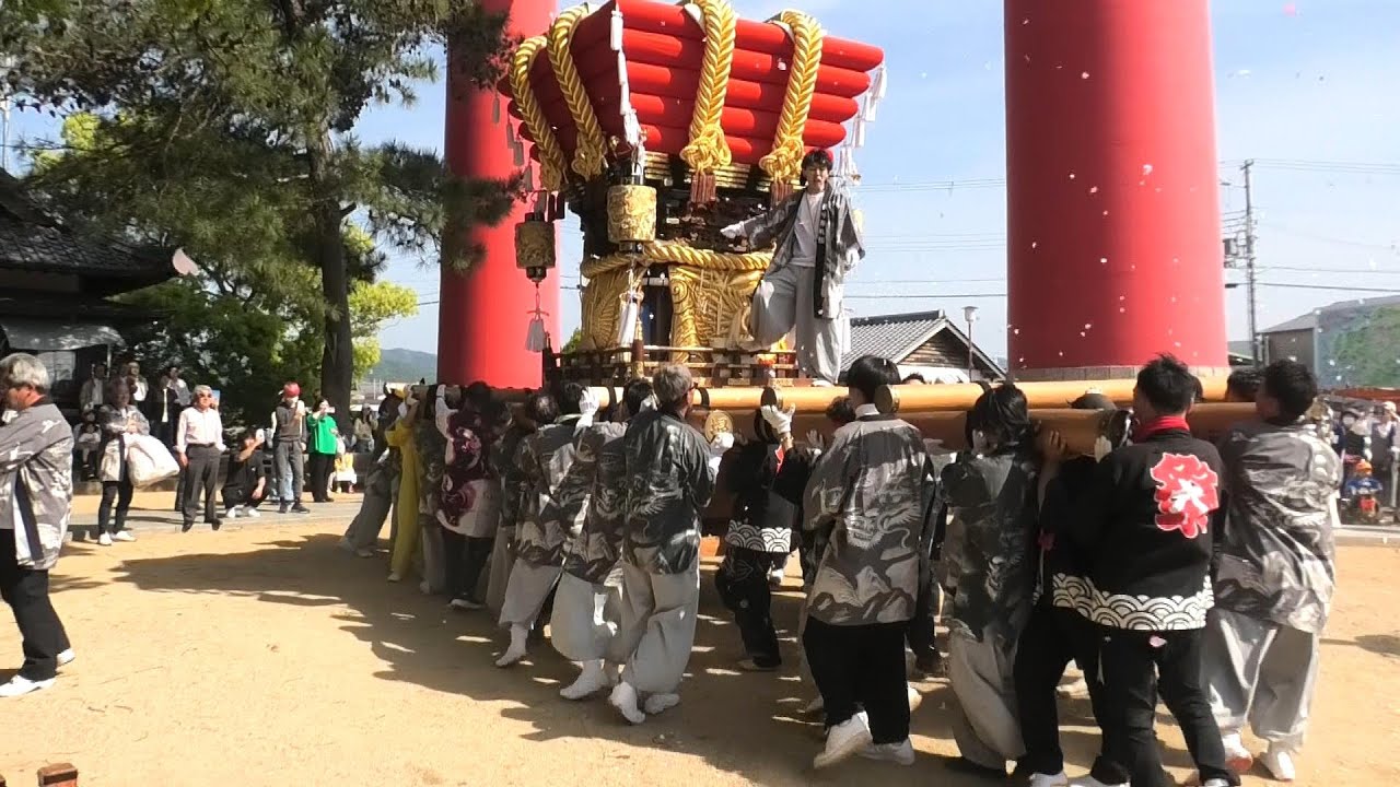 令和7年 おのころ島神社春祭り　長編動画 チャプター入り