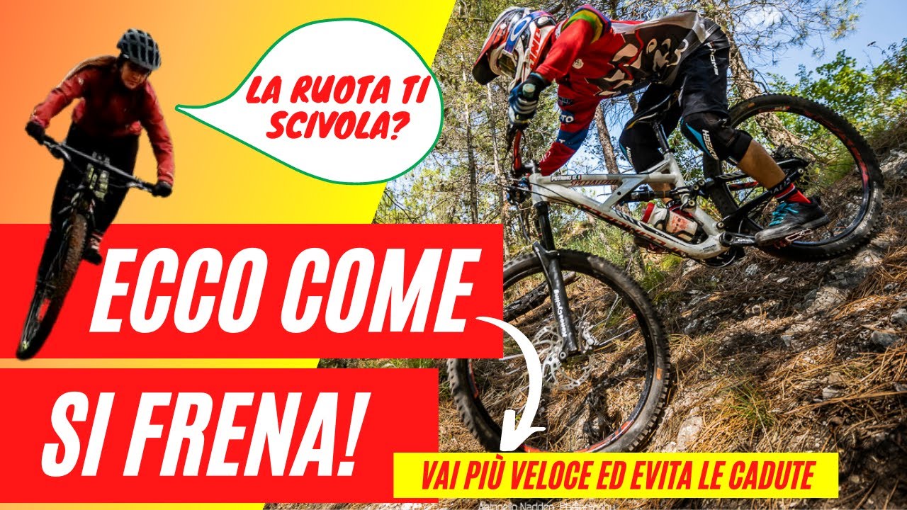 Frenata MTB | Fai questi esercizi per andare più veloce e affrontare ripidi  scivolosi senza cadere - YouTube