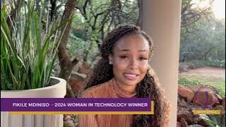 Fikile Mdiniso | Woman in Technology Winner | Woman of Stature Awards South Africa 2024