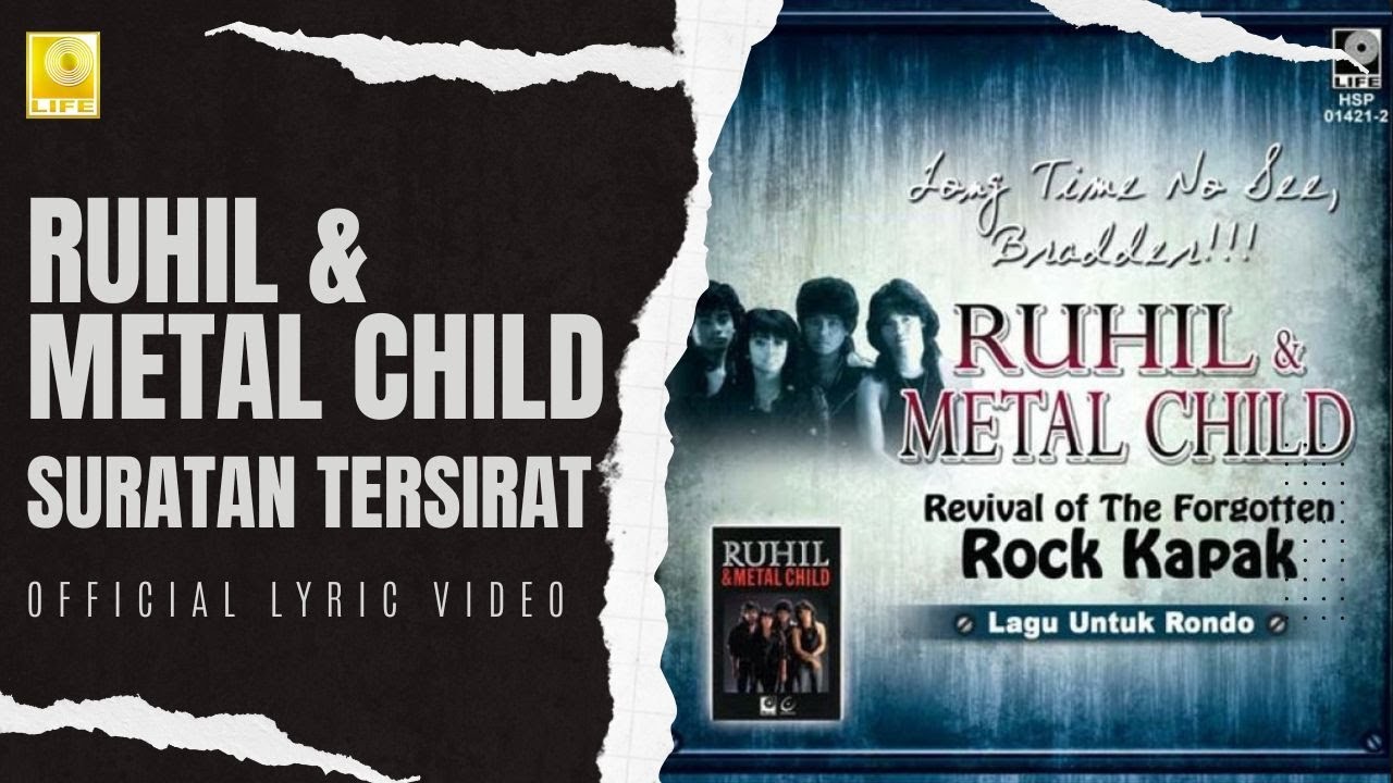 Ruhil \u0026 Metal Child - Suratan Tersirat (Official Lyric Video)