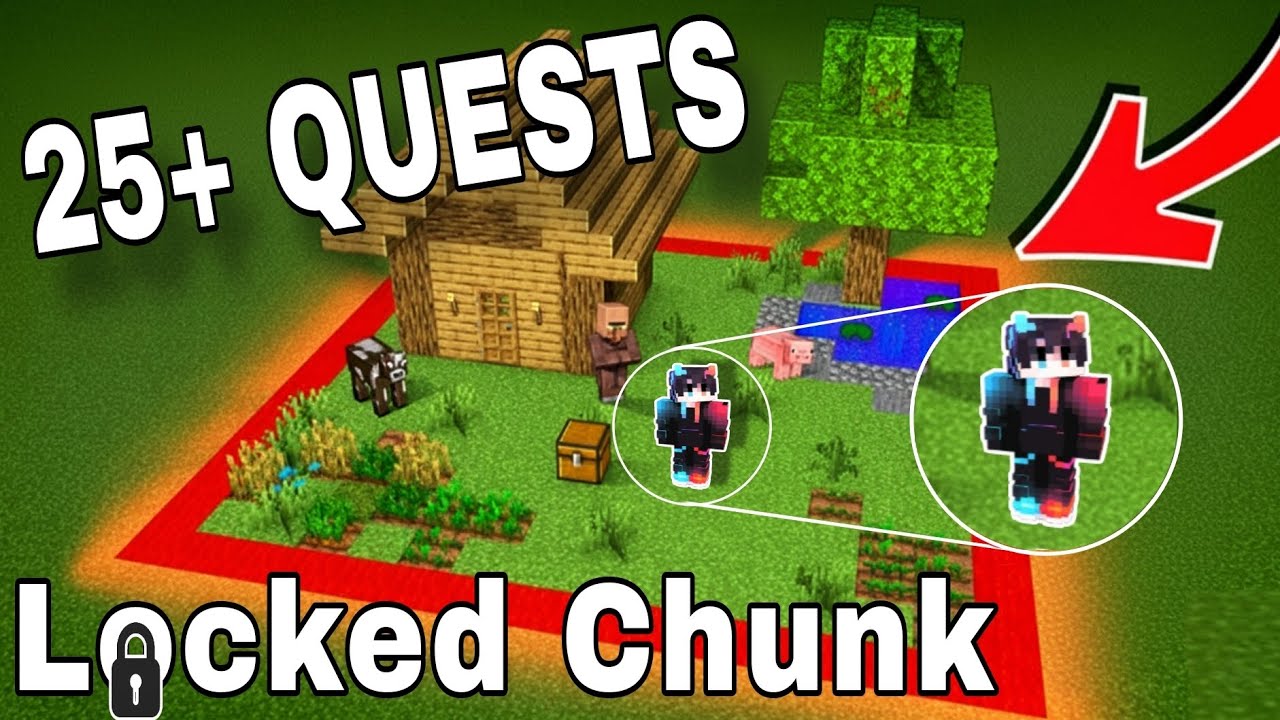 Minecraft But I Can't Leave The Chunk 🤯🔒🌏 | Minecraft Survival | 1st ...