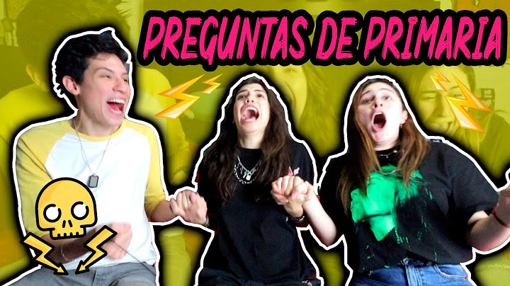 ¿SABEMOS MÁS QUE UN NIÑO DE PRIMARIA?