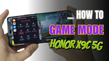 How to enable Game Mode on Honor X9c 5G