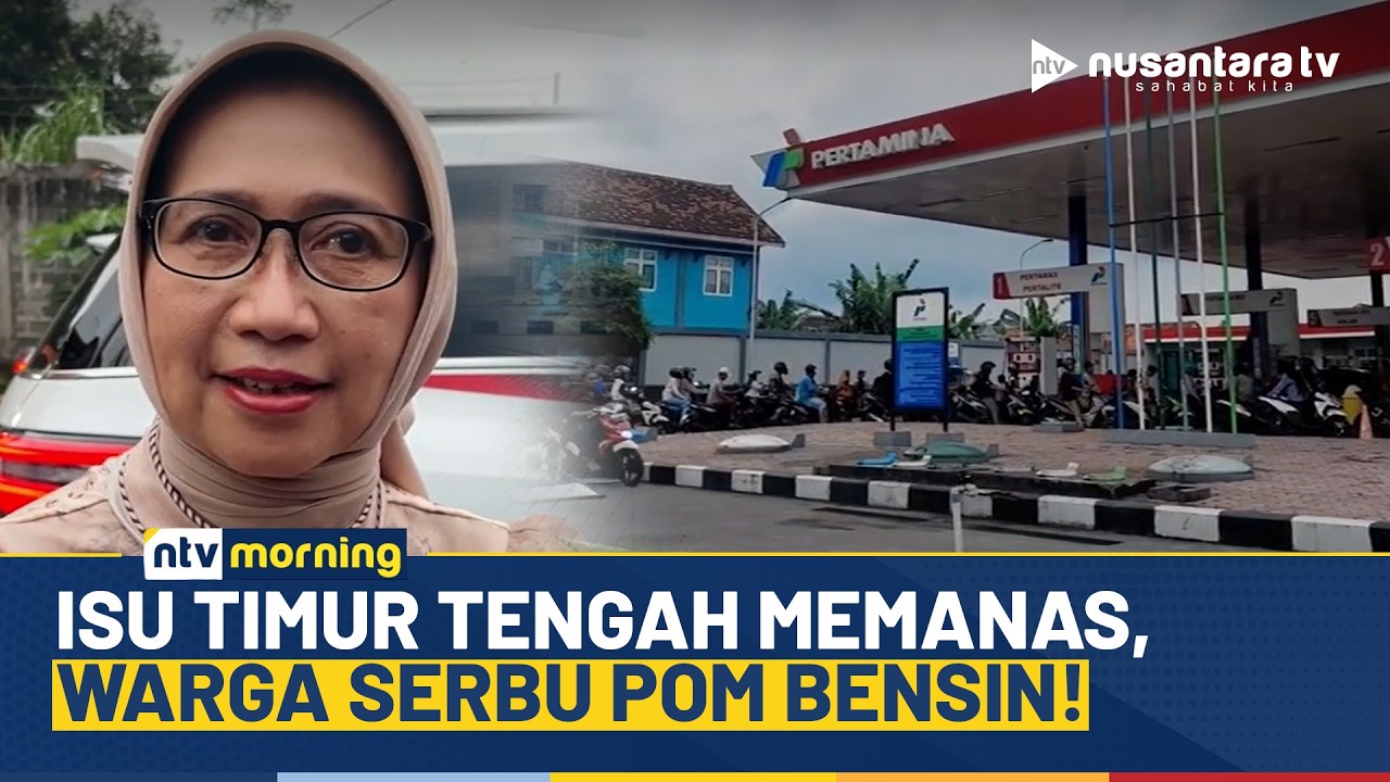 Fenomena Panic Buying BBM Mulai Terlihat di Sejumlah SPBU Kabupaten Lumajang | NTV MORNING