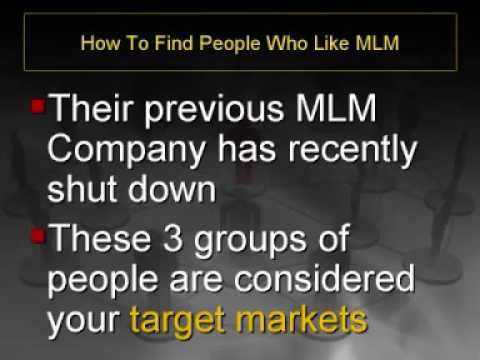 HOW TO FIND PEOPLE WHO LIKE MLM