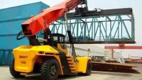 ERKE Marine, Reachstacker High Load Testing