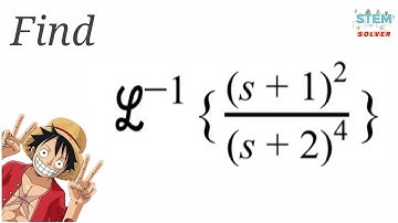 7.3-20 Find Inverse Laplace Transform of (s+1)^2/(s+2)^4 | DE