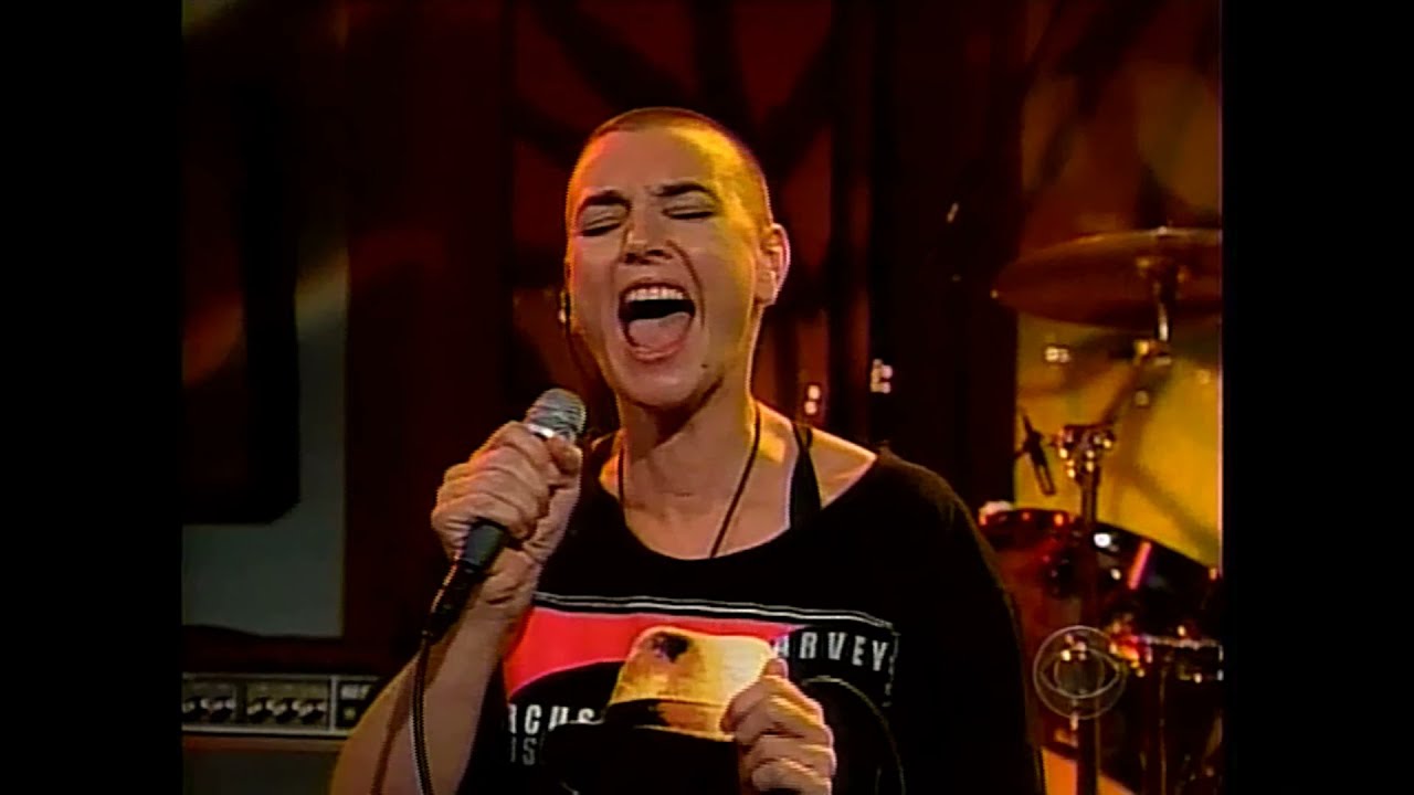 Sinead O'Connor with Sly & Robbie - Marcus Garvey - Late Late Show with Craig Ferguson 10/5/05