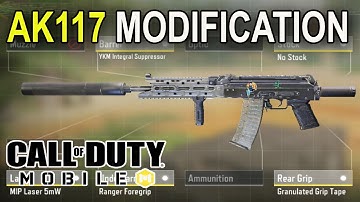 AK117 Secret Conversion | New Gunsmith Build for AK117 🥰 in COD Mobile | Call of Duty Mobile