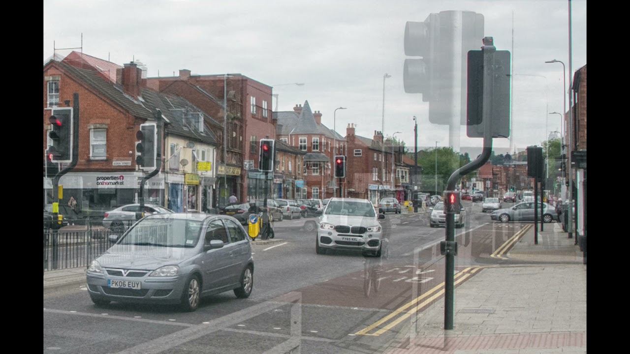Lincoln High Street Showing the Old Avoiding Line Bridge - YouTube