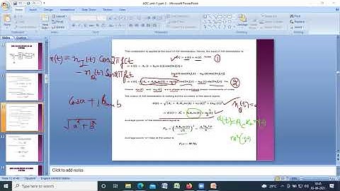 SNR in AM and DSBSC Wave