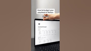How to budget your paycheck in Notion #budget #paycheckbudget #notiontemplate #budgetfriendly