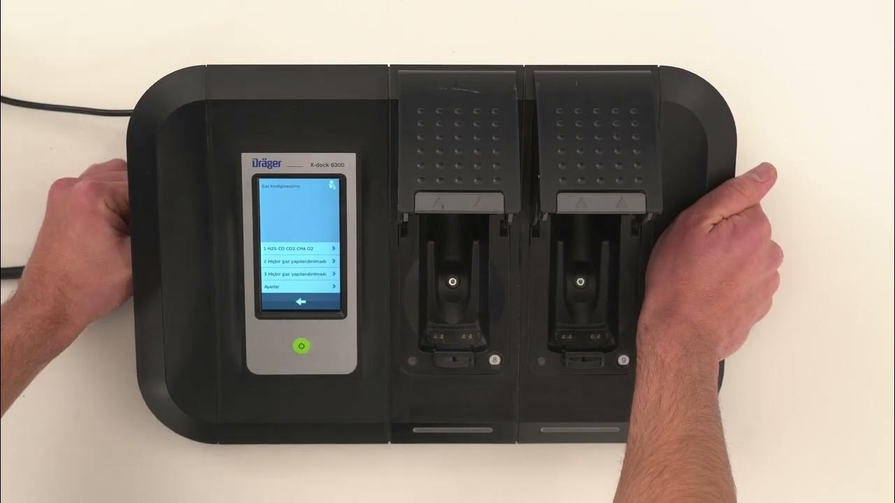 Dräger Xdock 6300 Nasıl Kullanılır? Dräger Türkiye YouTube