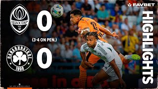 Shakhtar vs Panathinaikos. Penalty shootout and highlights of the Europa League match (14/08/2025)