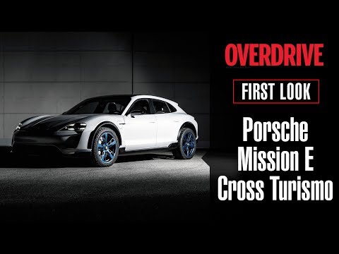 Porsche Mission E Cross Turismo At Geneva Motor Show | First Look | OVERDRIVE