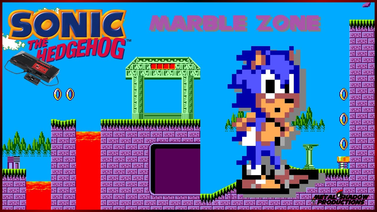 [WIP] Marble Zone in Sonic 1 Master System (Act 1 Test)