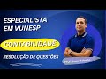 ESPECIALISTA EM VUNESP - Questões aplicadas no concurso para Contador de Guararapes-SP em 7 SET 25.
