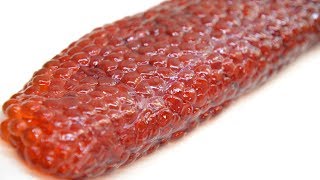 筋子の作り方   How to make salmon roe(Japanese sujiko)