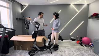 Onvo scooter RX5 kutu açılış videosu