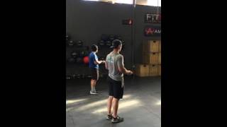 1 minute max double unders
