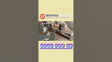 MÁY TIỆN GỖ CNC SMQH 1000 4 - Máy tiện chạm khắc CNC - Máy phay tiện chân ghế gỗ CNC - Máy tiện CNC