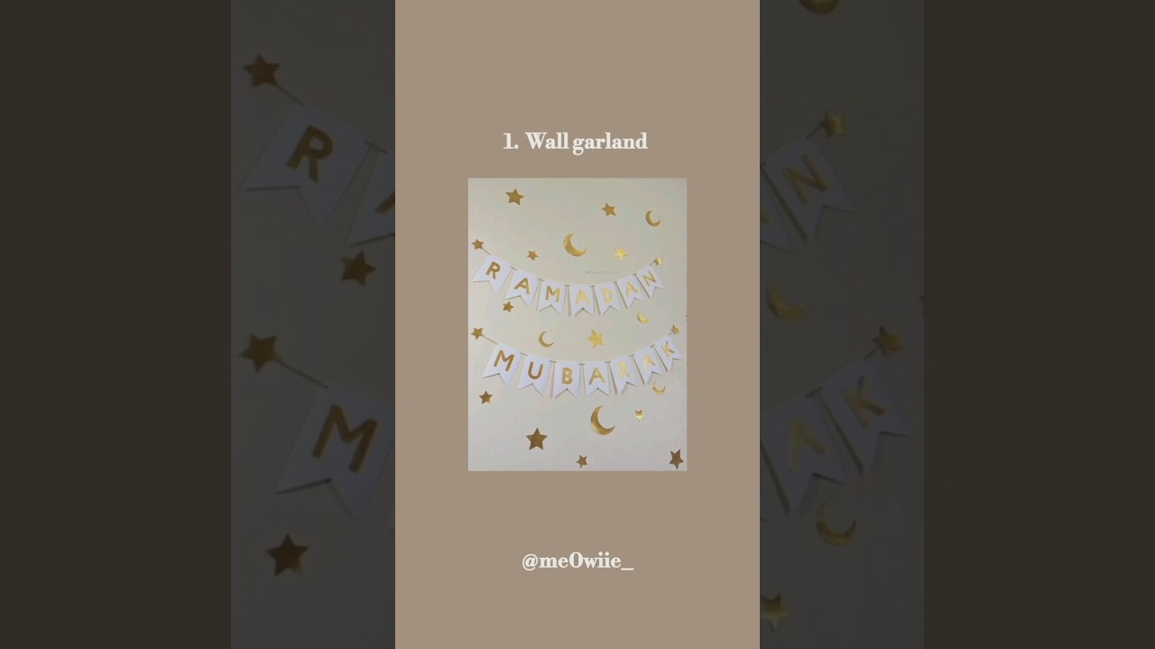 ~ eid decoration ideas ~ 