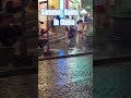 Summer Rains in China #china #summerrain #nightlife #chinalife #wetsuits #umbrella #heavyrains