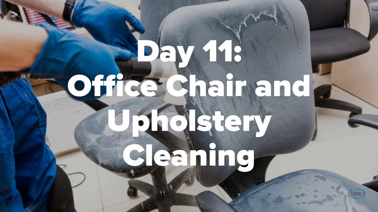 Office chair cleaning YouTube