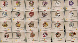 Cuphead DLC ALL BOSSES DEAD CARDS - ALL PHASES (GAME OVER DEATH QUOTES)