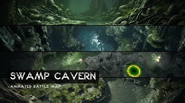 D&D | Swamp Cavern Trailer | Animated Battle Maps