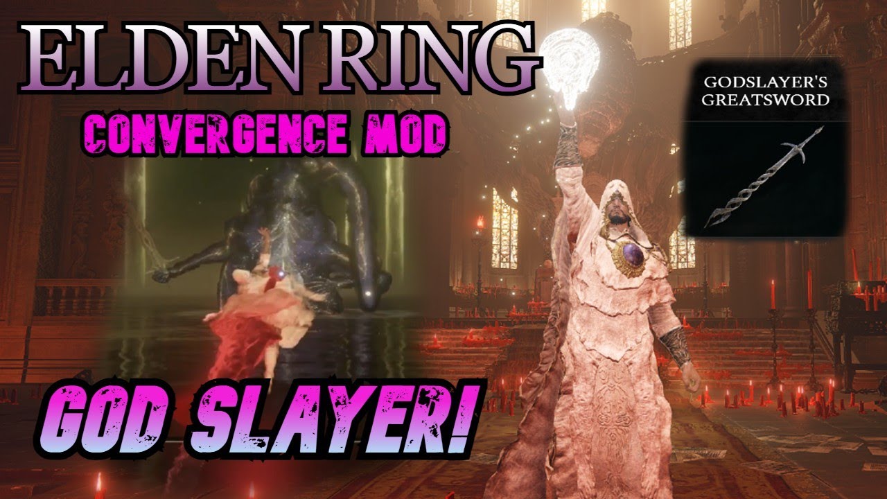 DESTROYING the Gods in Elden Ring's Convergence Mod! -- Godskin Celebrant