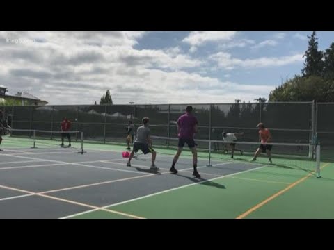 Hundreds compete in Bainbridge Island pickleball tournament