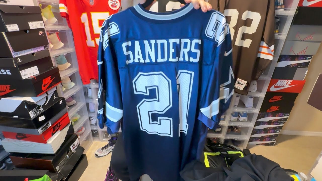 Sports Fever San Francisco 49ers Deon Sanders Mitchell & Ness Throwback  Jersey