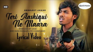 Teri Ashhiqui Ne Maara 2 0 Studio Version Himesh Ke Dil Se The AlbumHimesh Reshammiya Amarjeet