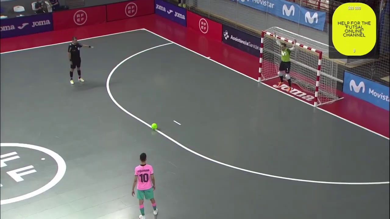 Barcelona vs Inter Movistar, Futbol sala. LNFS. Playoff partido 2