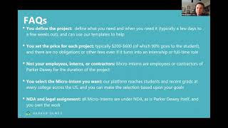 Internships & Experiential Learning