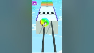 Top Video TikTok Gameplay #gamingak09 Game Max  Ball Run 2048, -All Levels Gameplay Android,