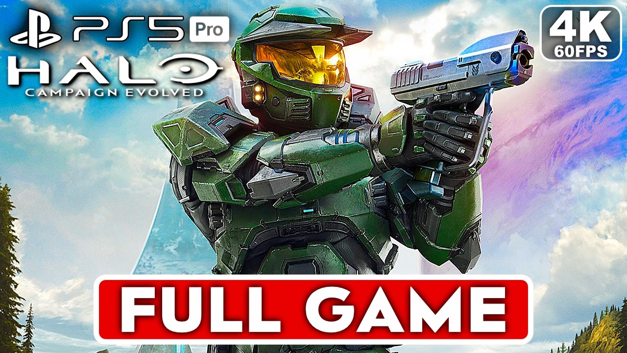 HALO CAMPAIGN EVOLVED Gameplay Walkthrough FULL GAME [4K 60FPS PS5 PRO] - No Commentary