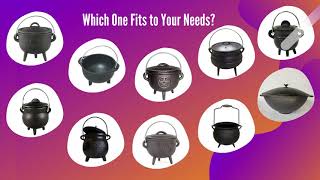 Top 10 Best Cast Iron Cauldrons Reviews #showguideme