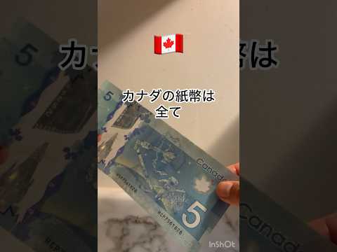衝撃！カナダの紙幣の秘密を暴露！夢のようなお札！なぜ？驚きの真実！#カナダ #カナダドル #カナダ紙幣 #カナダ移住 #カナダ生活 #金 #お金 #真実 #衝撃 #驚き #秘密