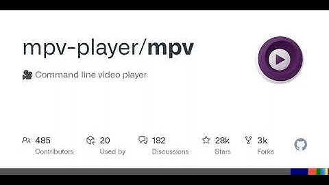 GitHub - mpv-player/mpv: 🎥 Command line video player