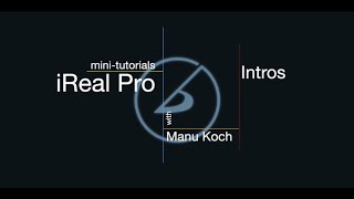 Add an intro in iReal Pro [Android]